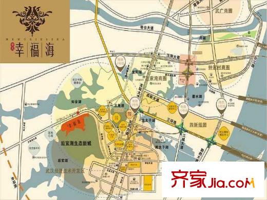 譽(yù)天幸福海交通圖