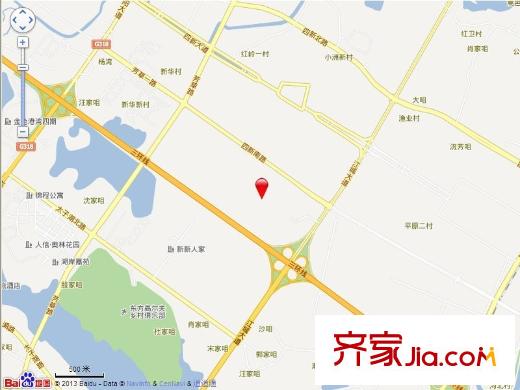 金地瀾菲溪岸電子地圖