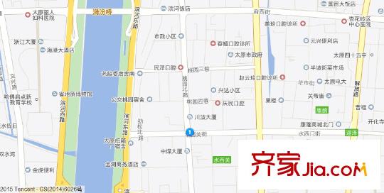 煤炭進(jìn)出口宿舍交通圖太原  