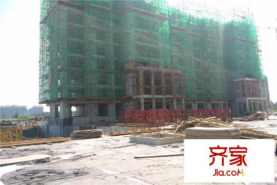 漢北璽園部分樓棟施工進(jìn)度局部（20150827）