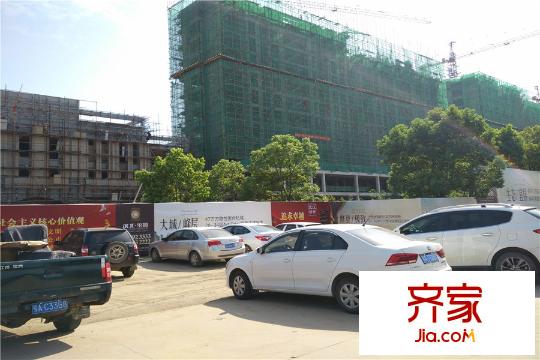 漢北璽園工地外圍道路（20150827）