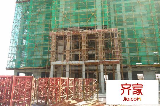 漢北璽園1號樓施工進(jìn)度（20150827）