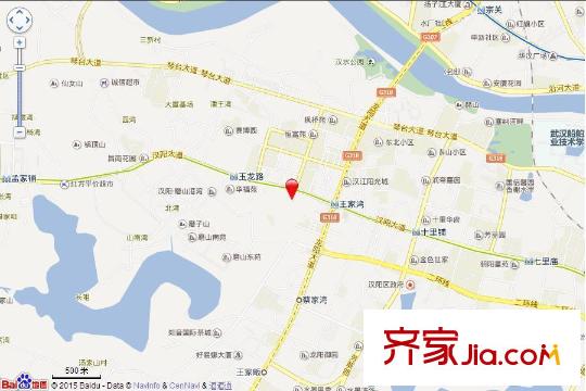 王家灣中央生活區(qū)中央之星SOHO電子地圖