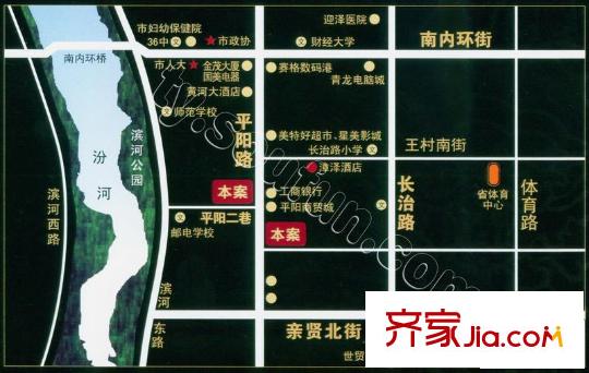 御龍庭交通圖交通