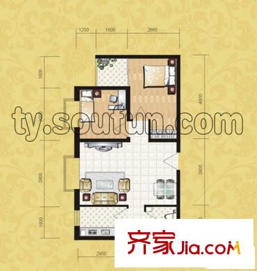 太原 御龍庭 戶型圖
