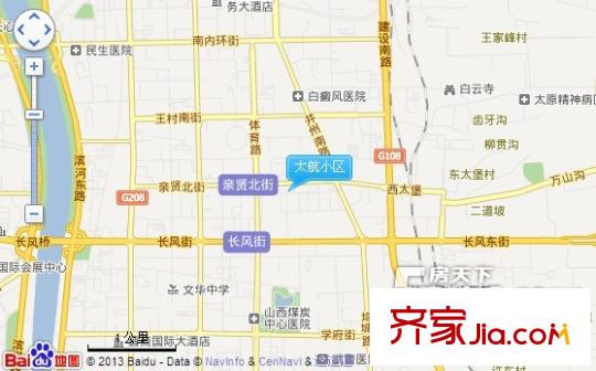 太航聯(lián)通宿舍交通圖太原 太航小區(qū)（聯(lián)通宿舍） 