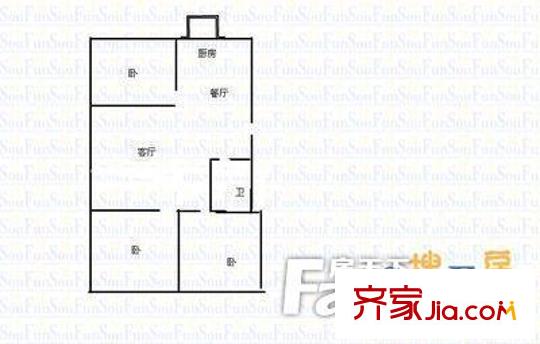 太原 龍鼎花園 戶型圖
