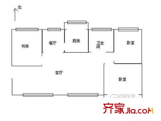 太原 晉府公寓 戶(hù)型圖