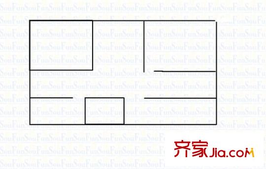 杏花嶺住宅小區(qū) 4室 戶型圖