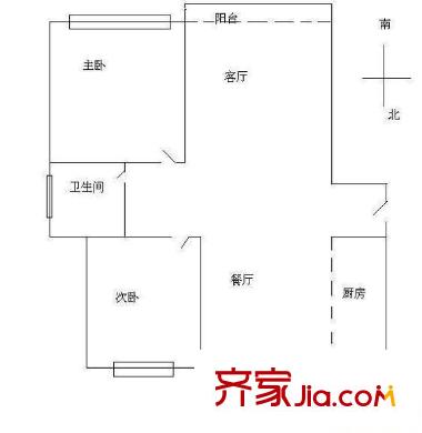 太原 太原鋼絲廠宿舍 戶型圖