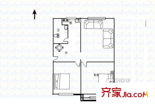 科委宿舍戶型圖