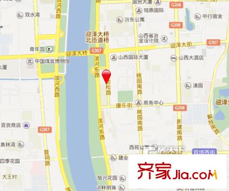 科委宿舍交通圖太原  