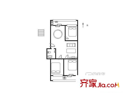 太原 工商局單位房 戶型圖