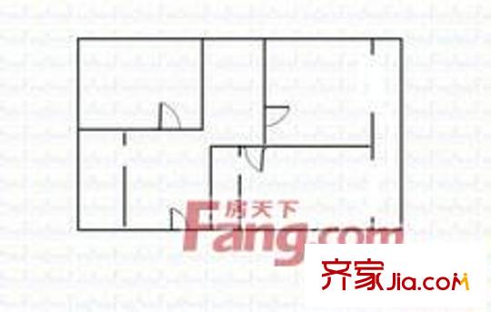 太原 北大街果品公司宿舍 戶型圖