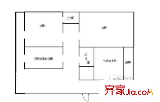 太原 茂華小區(qū) 戶型圖
