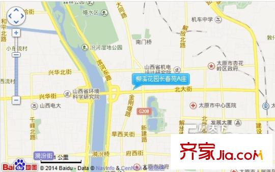 柳溪花園長(zhǎng)春苑A座交通圖太原 柳溪花園長(zhǎng)春苑a座 
