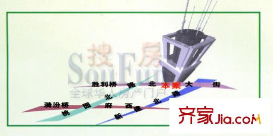 柳溪花園長(zhǎng)春苑A座交通圖