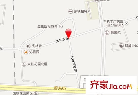 大東關(guān)腫瘤醫(yī)院宿舍交通圖太原  