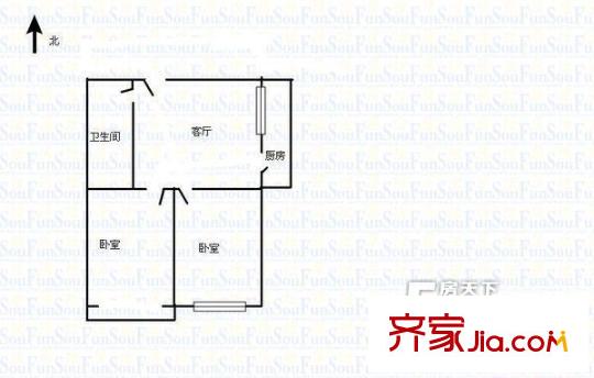 太原 解放路小區(qū) 戶型圖