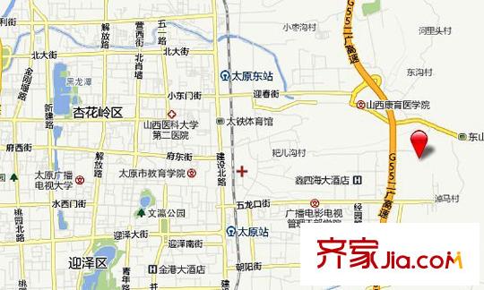 東臺金谷交通圖