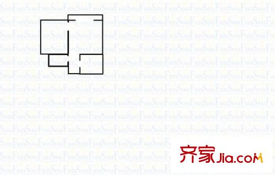觀湖印象 2室 戶型圖