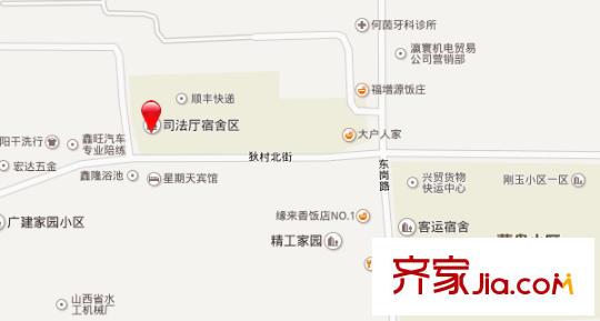東崗路司法局宿舍交通圖太原  