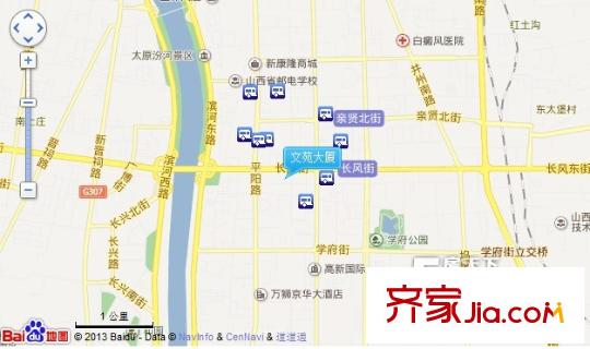 文苑大廈交通圖太原  