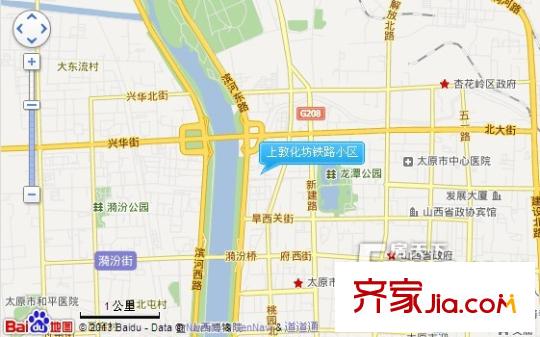 鐵路宿舍交通圖太原  
