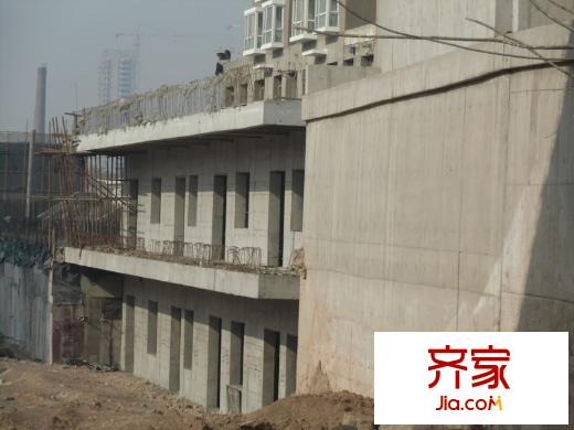 春天花園實(shí)景圖工地（20130131）