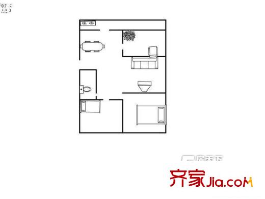 太原 壩陵路供電局宿舍 戶型圖