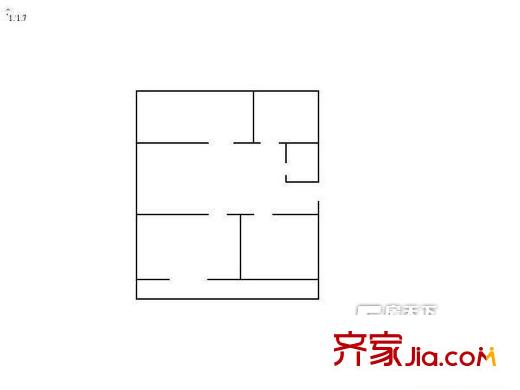 太原 濱河?xùn)|路桃南地稅局宿舍 戶型圖