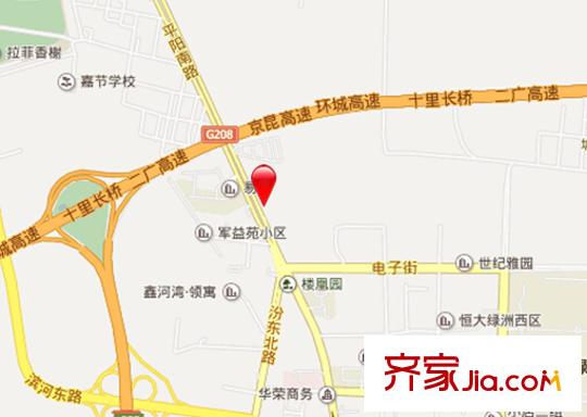 繽紛四季交通圖太原  
