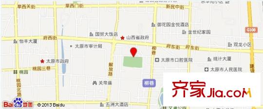 巴黎大街交通圖太原 (一期) 