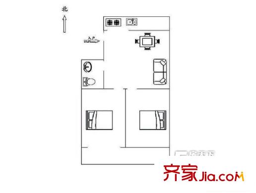 太原 安寧新苑 戶型圖