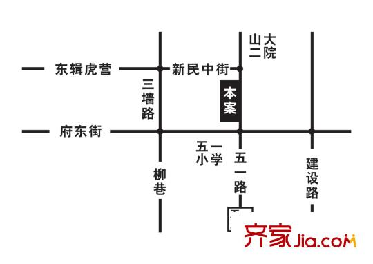51克拉交通圖