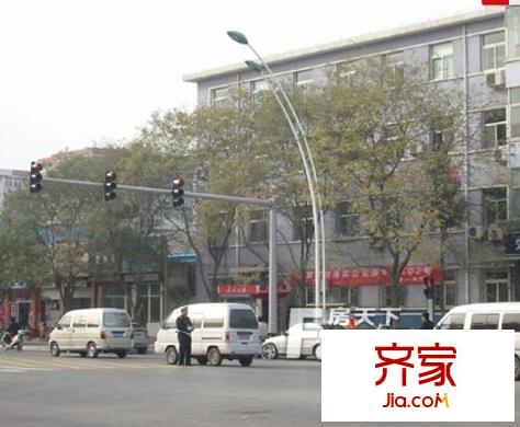 新建路和康樂街口省商務廳宿舍外景圖太原  