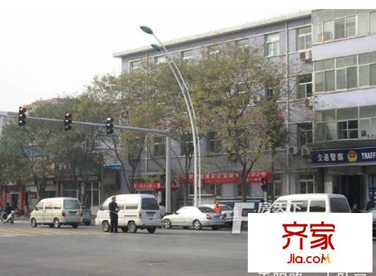 新建路和康樂街口省商務廳宿舍外景圖太原  