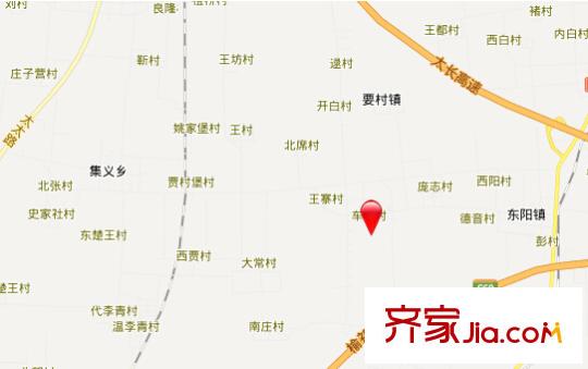 紫云新區(qū)交通圖太原  