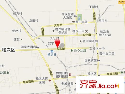 紫云新區(qū)交通圖