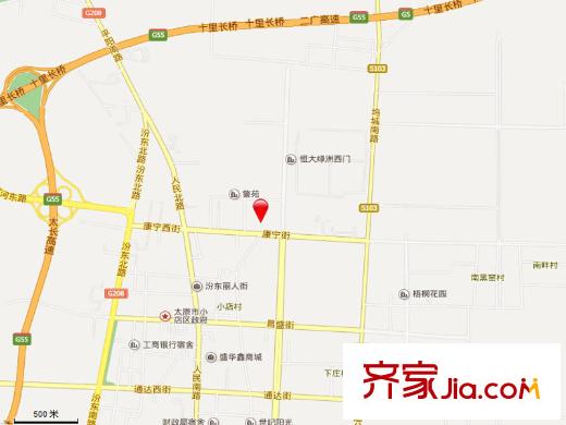 陽光金地交通圖