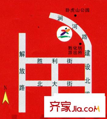 享堂小區(qū)交通圖