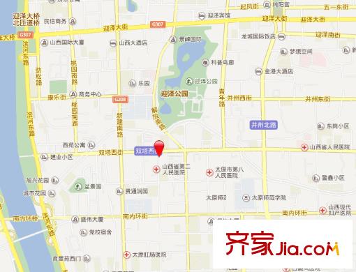 雙西鐵石廠(chǎng)宿舍交通圖太原  