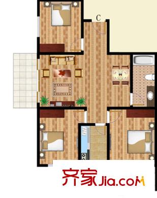 太原 依景灣 戶型圖