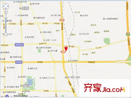 中正花園二期交通圖電子地圖