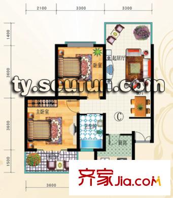 太原 許西小區(qū) 戶型圖