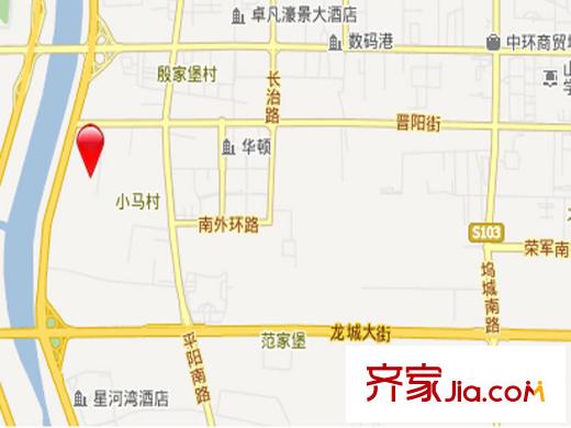 小馬花園交通圖
