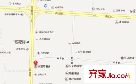太原市交通局宿舍交通圖太原  
