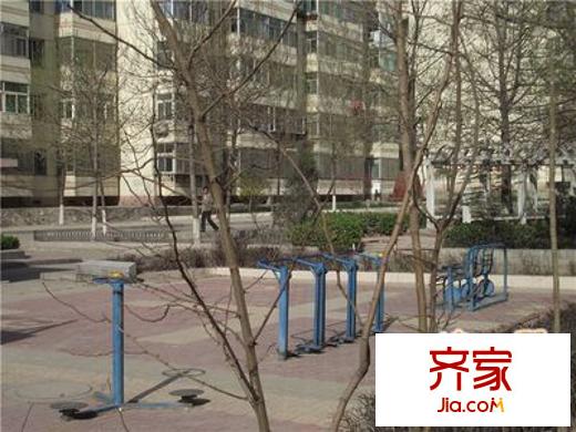 上北河灣鐵路宿舍外景圖 