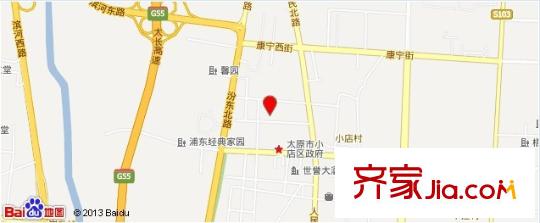 軍益苑交通圖太原  