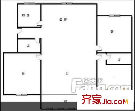 太原 杏林園 戶型圖